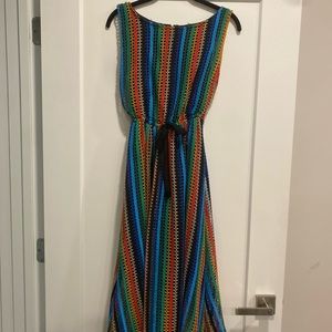 Anthropologie Eva Franco multicolor sleeveless dress